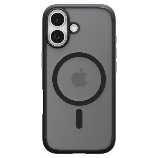 Калъф MagSafe за Apple iPhone 17, Spigen, Ultra Hybrid, Сатенено черен
