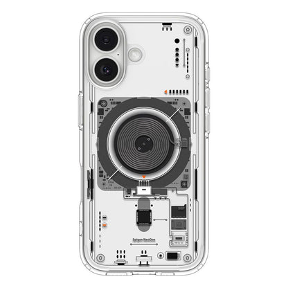 Калъф MagSafe за Apple iPhone 17, Spigen, Ultra Hybrid Neo One, Прозрачен