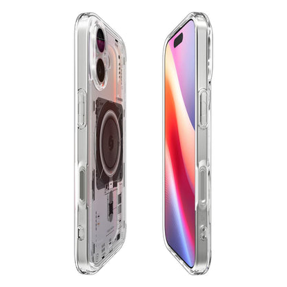 Калъф MagSafe за Apple iPhone 17, Spigen, Ultra Hybrid Neo One, Прозрачен