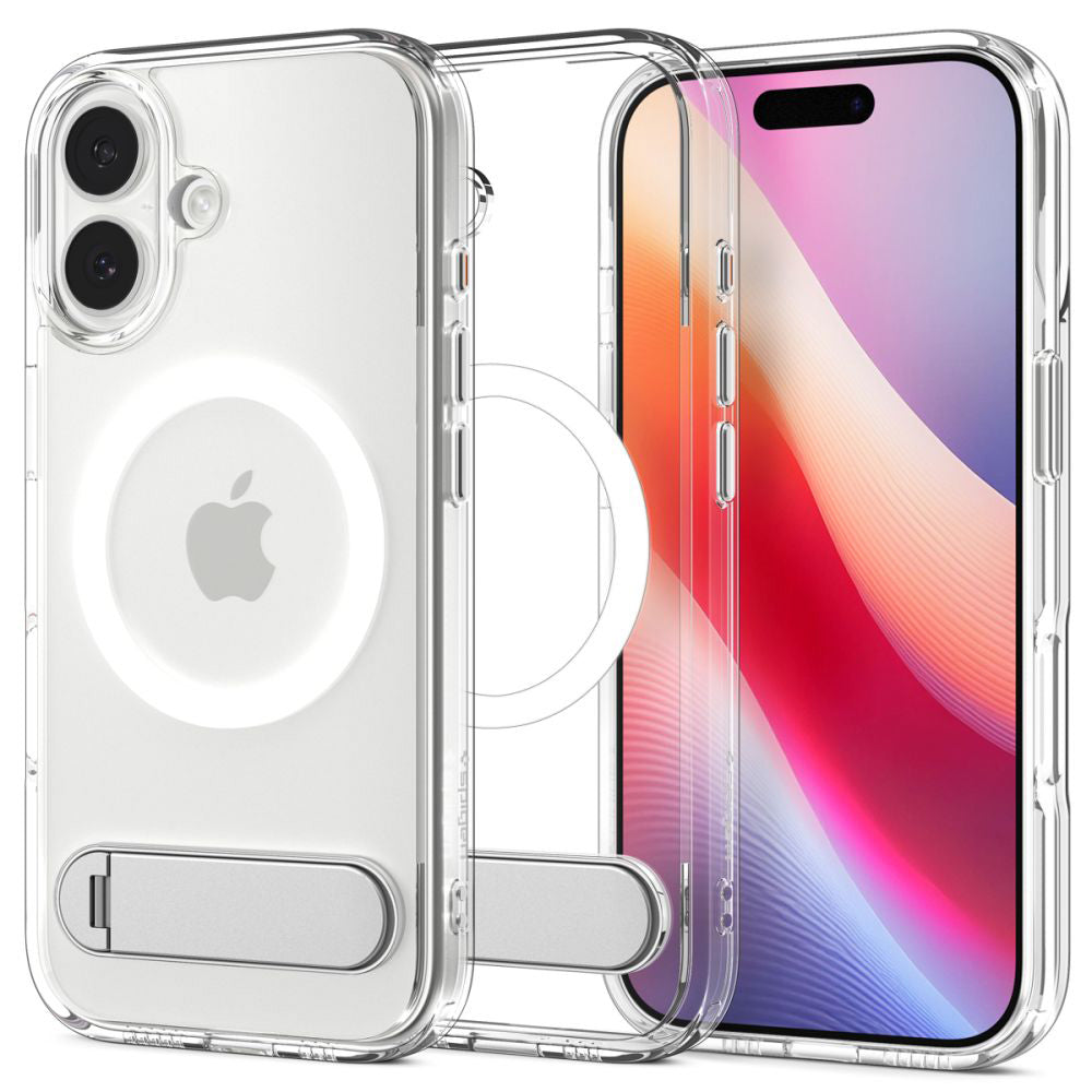 Калъф MagSafe за Apple iPhone 17, Spigen, Ultra Hybrid S, Прозрачен