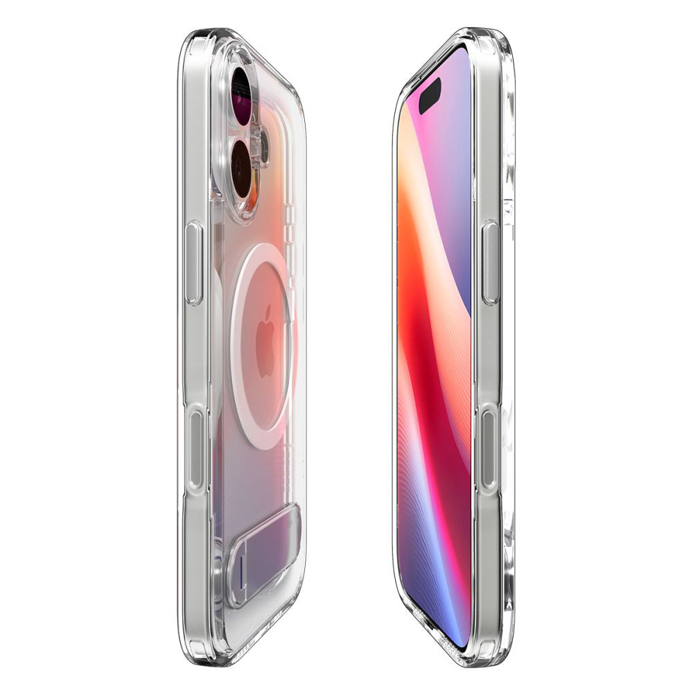 Калъф MagSafe за Apple iPhone 17, Spigen, Ultra Hybrid S, Прозрачен