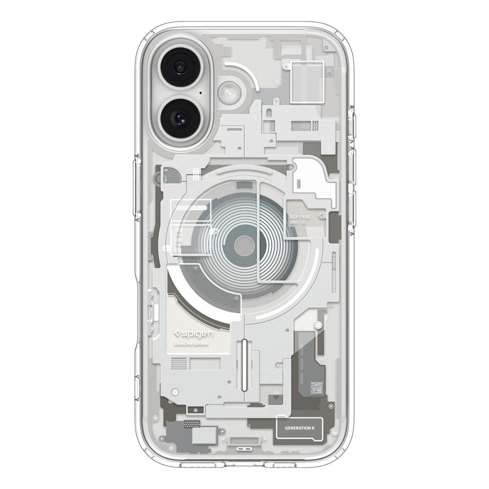 Калъф MagSafe за Apple iPhone 17, Spigen, Ultra Hybrid Zero One, Бежов