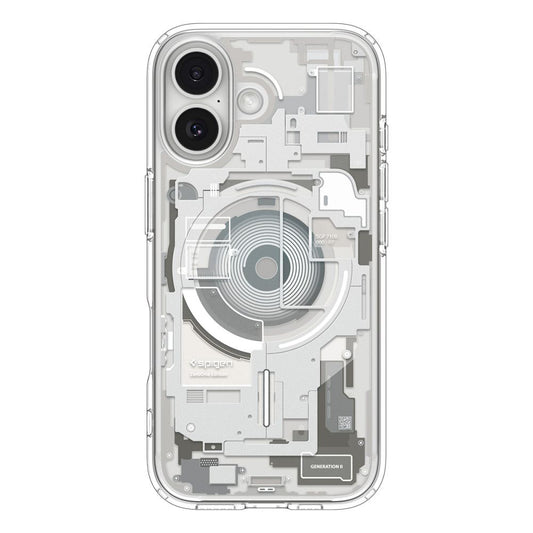 Калъф MagSafe за Apple iPhone 17, Spigen, Ultra Hybrid Zero One, Бежов