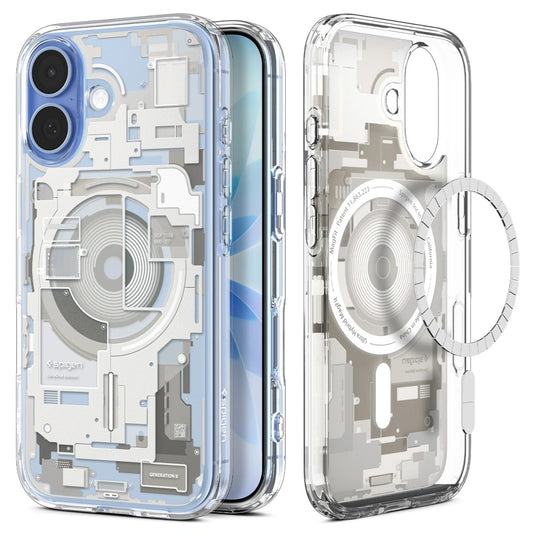Калъф MagSafe за Apple iPhone 17, Spigen, Ultra Hybrid Zero One, Бежов