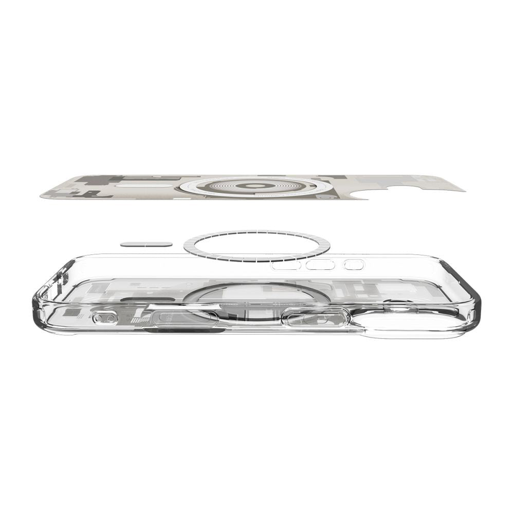 Калъф MagSafe за Apple iPhone 17, Spigen, Ultra Hybrid Zero One, Бежов