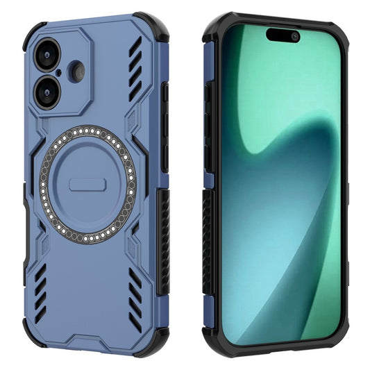 Калъф MagSafe за Apple iPhone 17, Techsuit, ArmorMag, Син