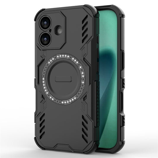 Калъф MagSafe за Apple iPhone 17, Techsuit, ArmorMag, Черен