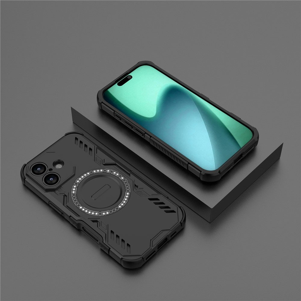 Калъф MagSafe за Apple iPhone 17, Techsuit, ArmorMag, Черен