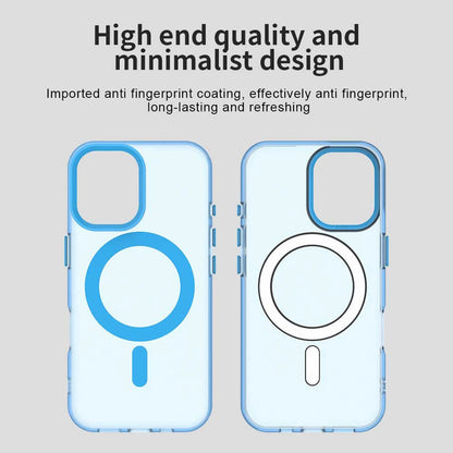 Калъф MagSafe за Apple iPhone 17, Techsuit, CandyCase, Син