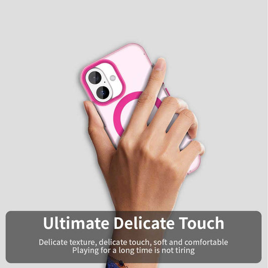 Калъф MagSafe за Apple iPhone 17, Techsuit, CandyCase, Розов