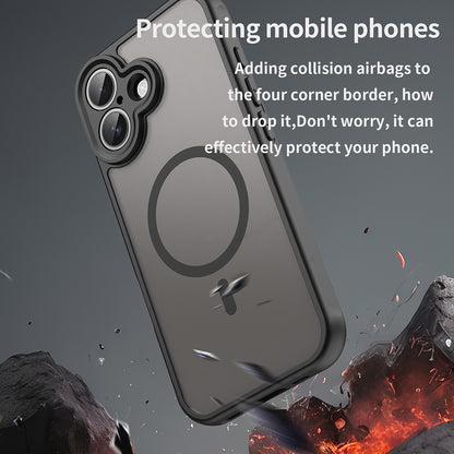 Калъф MagSafe за Apple iPhone 17, Techsuit, HaloFrost II, Черен