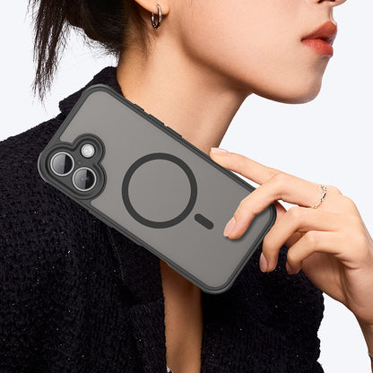 Калъф MagSafe за Apple iPhone 17, Techsuit, HaloFrost II, Черен