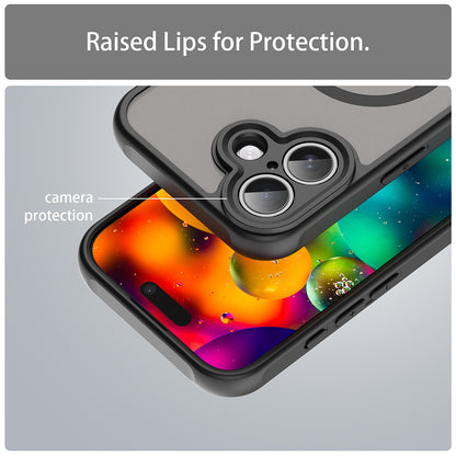 Калъф MagSafe за Apple iPhone 17, Techsuit, HaloFrost II, Черен