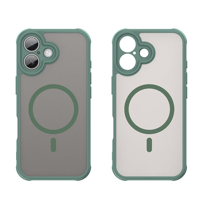 Калъф MagSafe за Apple iPhone 17, Techsuit, HaloFrost II, Зелен