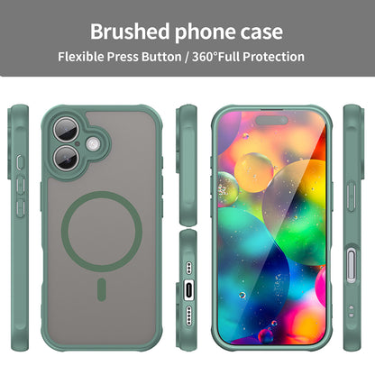 Калъф MagSafe за Apple iPhone 17, Techsuit, HaloFrost II, Зелен