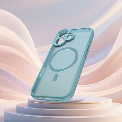 Калъф MagSafe за Apple iPhone 17, Techsuit, HaloFrost II, Светлозелен