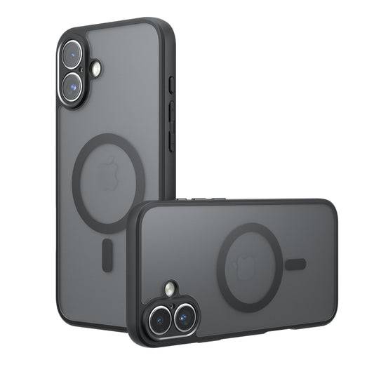 Калъф MagSafe за Apple iPhone 17, Techsuit, PureFrost, Черен
