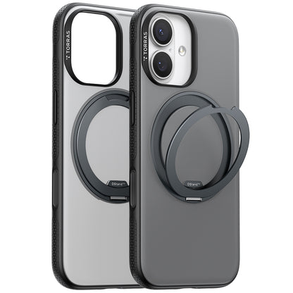 Калъф MagSafe за Apple iPhone 17, Torras, Ostand R Fitness, Черен