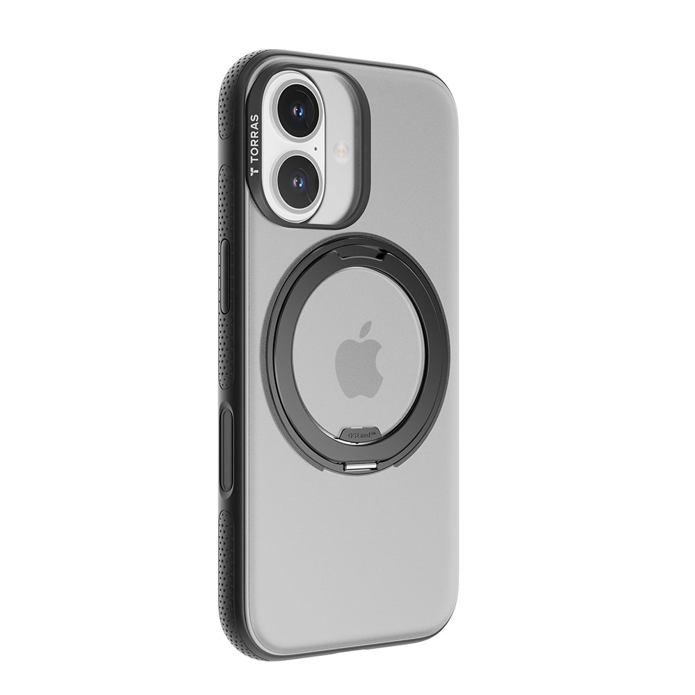 Калъф MagSafe за Apple iPhone 17, Torras, Ostand R Fitness, Черен