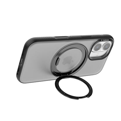 Калъф MagSafe за Apple iPhone 17, Torras, Ostand R Fitness, Черен