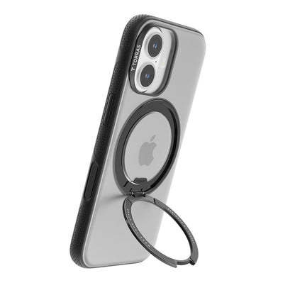 Калъф MagSafe за Apple iPhone 17, Torras, Ostand R Fitness, Черен