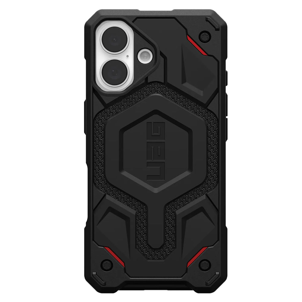 Калъф MagSafe за Apple iPhone 17, Urban Armor Gear, Monarch Pro Kevlar, Черен