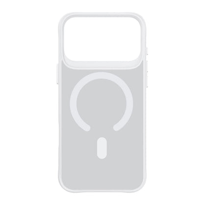Калъф MagSafe за Apple iPhone 18 Pro / 17 Pro, 3MK, Smoke MagCase, бял