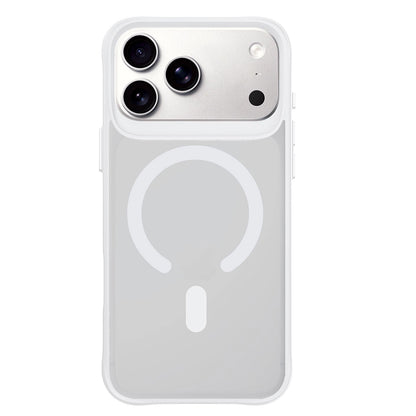 Калъф MagSafe за Apple iPhone 18 Pro / 17 Pro, 3MK, Smoke MagCase, бял