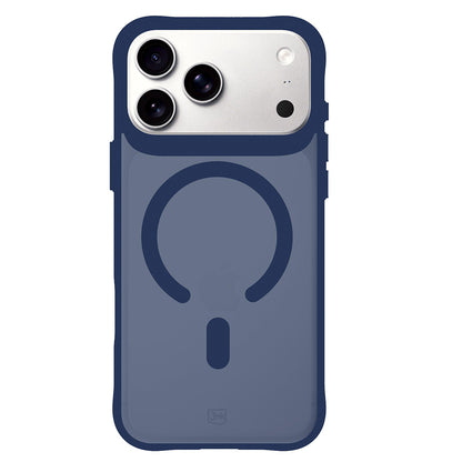 Калъф MagSafe за Apple iPhone 18 Pro / 17 Pro, 3MK, Smoke MagCase, синя