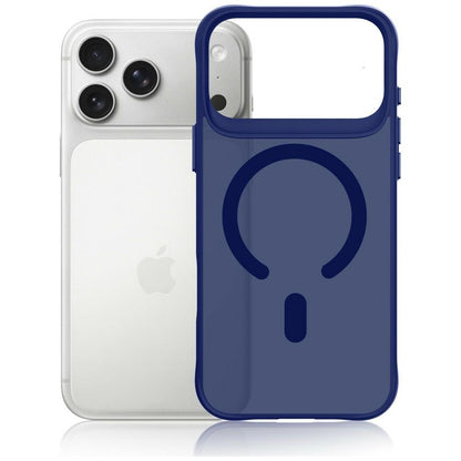 Калъф MagSafe за Apple iPhone 18 Pro / 17 Pro, 3MK, Smoke MagCase, синя