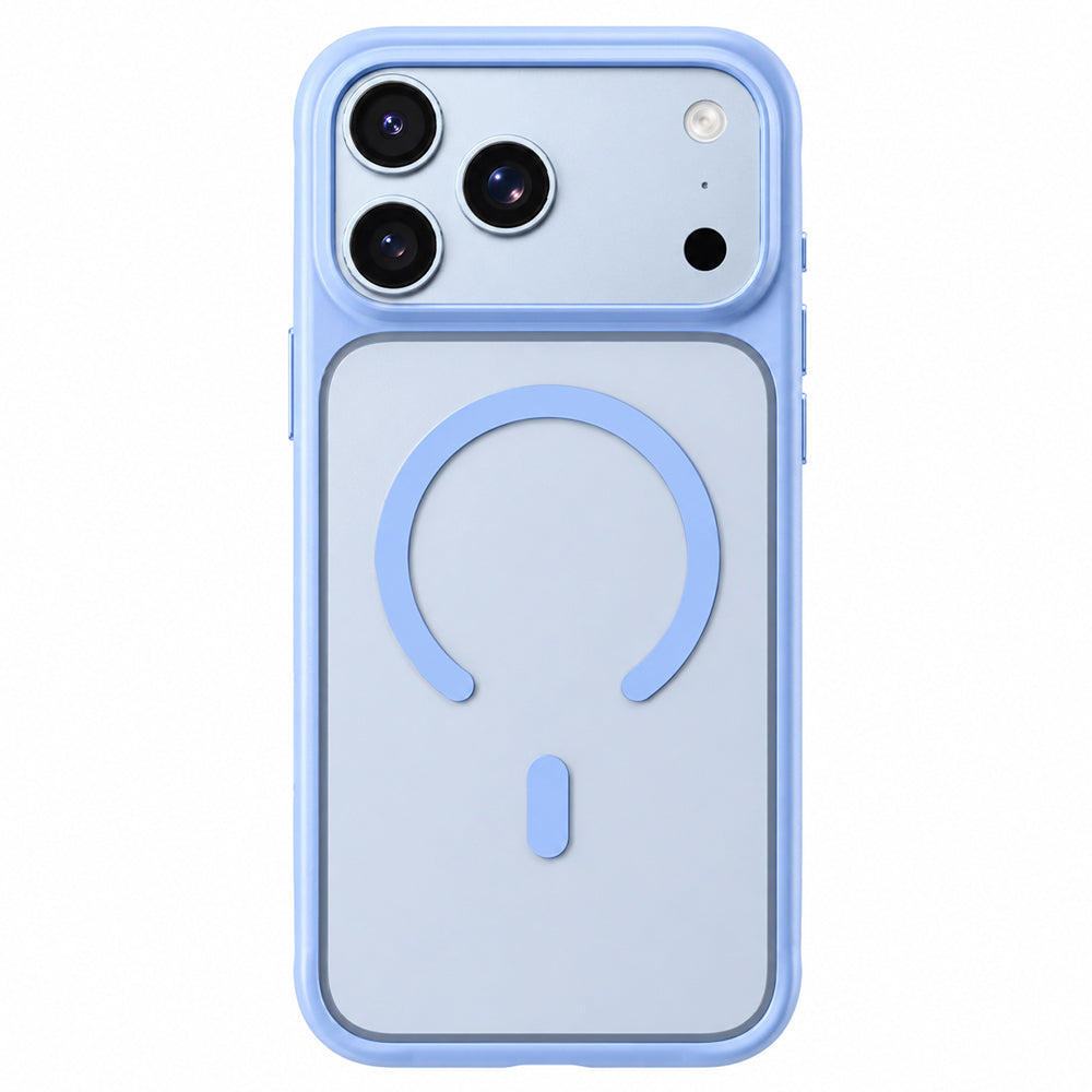 Калъф MagSafe за Apple iPhone 18 Pro / 17 Pro, Blueo, APE Anti-Drop, син
