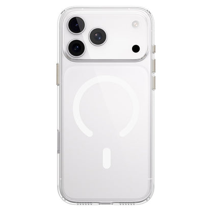 Калъф MagSafe за Apple iPhone 18 Pro / 17 Pro, Blueo, Crystal+ Anti-Drop, прозрачен