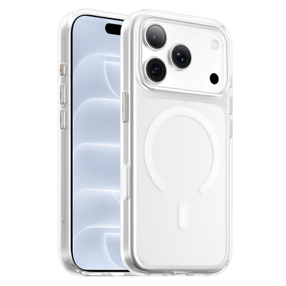 Калъф MagSafe за Apple iPhone 18 Pro / 17 Pro, Blueo, Crystal Pro Anti-Drop, прозрачен