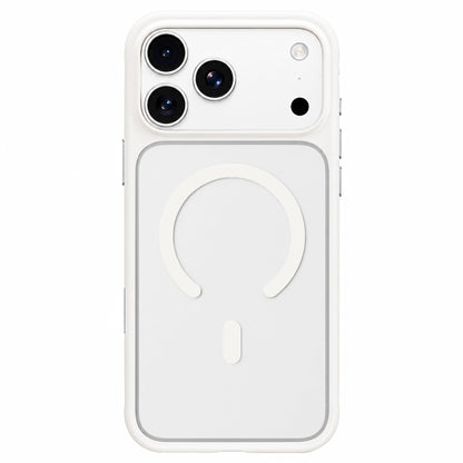 Калъф MagSafe за Apple iPhone 18 Pro / 17 Pro, Blueo, щадящ кожата, против изпускане, сатенено бял