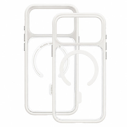 Калъф MagSafe за Apple iPhone 18 Pro / 17 Pro, Blueo, щадящ кожата, против изпускане, сатенено бял