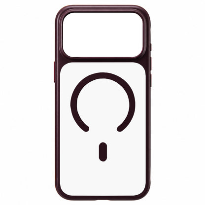 Калъф MagSafe за Apple iPhone 18 Pro / 17 Pro, Blueo, щадящ кожата, противоударен, сатенено бордо