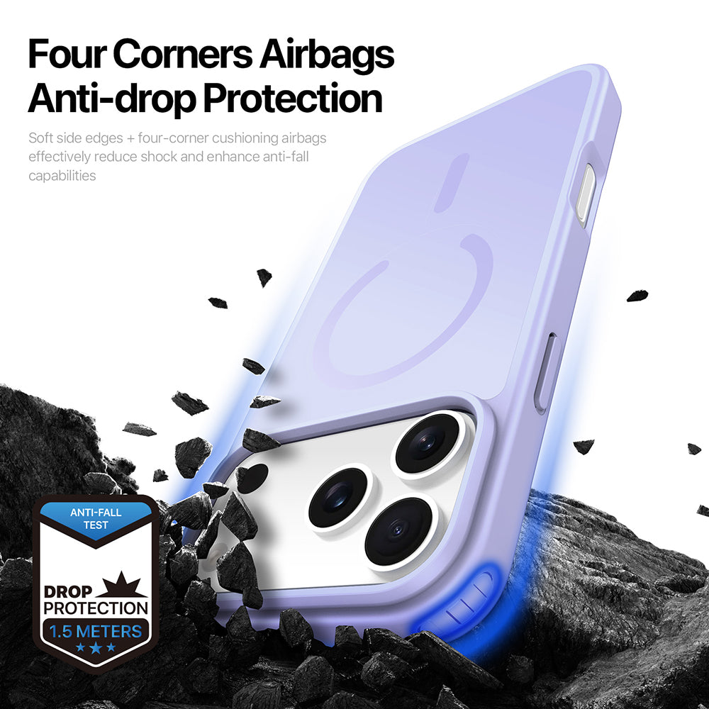Калъф MagSafe за Apple iPhone 18 Pro / 17 Pro, DUX DUCIS, Yind, светлорозов