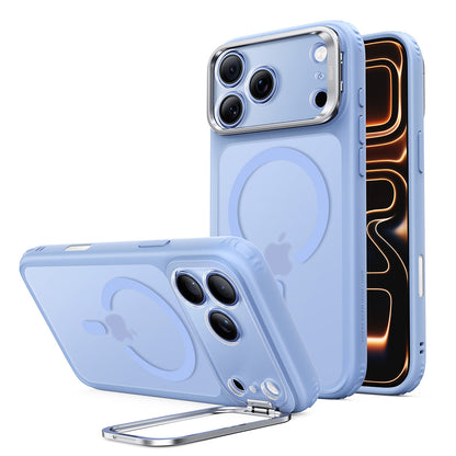 Калъф MagSafe за Apple iPhone 18 Pro / 17 Pro, ESR, Classic Hybrid Kickstand, Син сатен