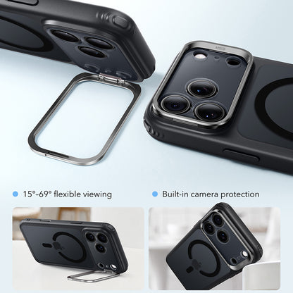 MagSafe Case for Apple iPhone 18 Pro / 17 Pro, ESR, Classic Hybrid Kickstand, Matte Black