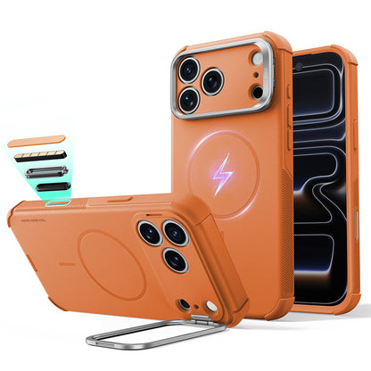 Калъф MagSafe за Apple iPhone 18 Pro / 17 Pro, ESR, Cyber Armor Kickstand, Оранжев