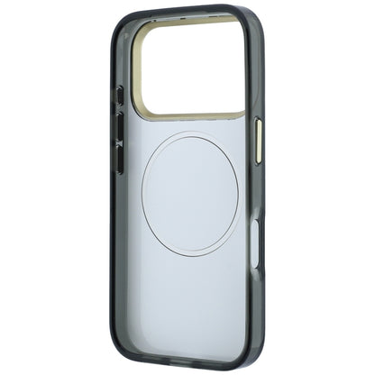 Калъф MagSafe за Apple iPhone 18 Pro / 17 Pro, Guess, IML Glitter Blossom Roses, Черен