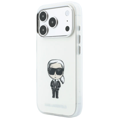 Калъф MagSafe за Apple iPhone 18 Pro / 17 Pro, Karl Lagerfeld, HC IML Ikonik Sketch Print, Бежов