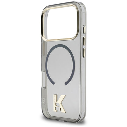 Калъф MagSafe за Apple iPhone 18 Pro / 17 Pro, Karl Lagerfeld, IML Karl Head Logo, черен