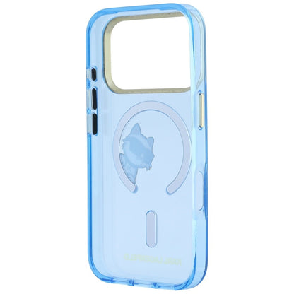 Калъф MagSafe за Apple iPhone 18 Pro / 17 Pro, Karl Lagerfeld, IML Peekaboo Print Metal Frame, Bleu