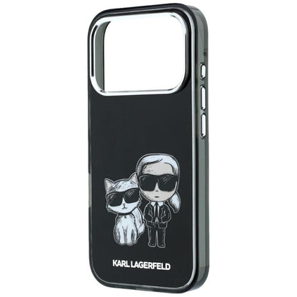 Калъф MagSafe за Apple iPhone 18 Pro / 17 Pro, Karl Lagerfeld, KC Bodies Sketch, Черен