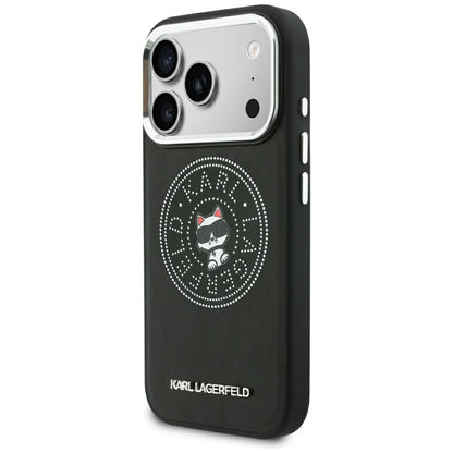 MagSafe Case for Apple iPhone 18 Pro / 17 Pro, Karl Lagerfeld, Point and Choupette Sketch, Black