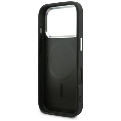 MagSafe Case for Apple iPhone 18 Pro / 17 Pro, Karl Lagerfeld, Point and Choupette Sketch, Black