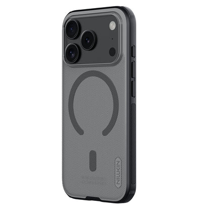 Калъф MagSafe за Apple iPhone 18 Pro / 17 Pro, Nillkin, Super Shield Pro, Черен Прозрачен Сатениран