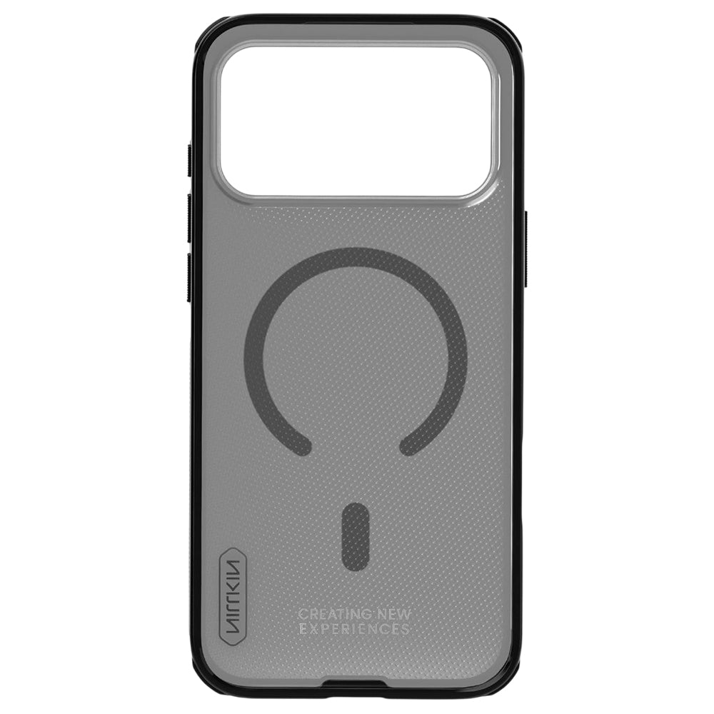 Калъф MagSafe за Apple iPhone 18 Pro / 17 Pro, Nillkin, Super Shield Pro, Черен Прозрачен Сатениран