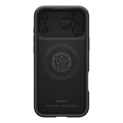 Калъф MagSafe за Apple iPhone 18 Pro / 17 Pro, Spigen, Optik Armor, Черен ACS09953